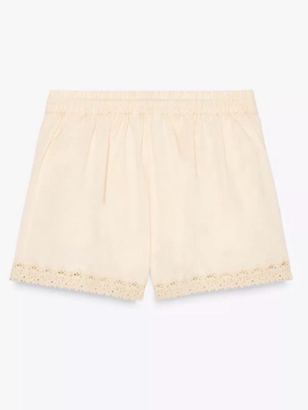 Zara Floral Embroidered Cami Tank & Shorts Matching Set Size S - Picture 5 of 9